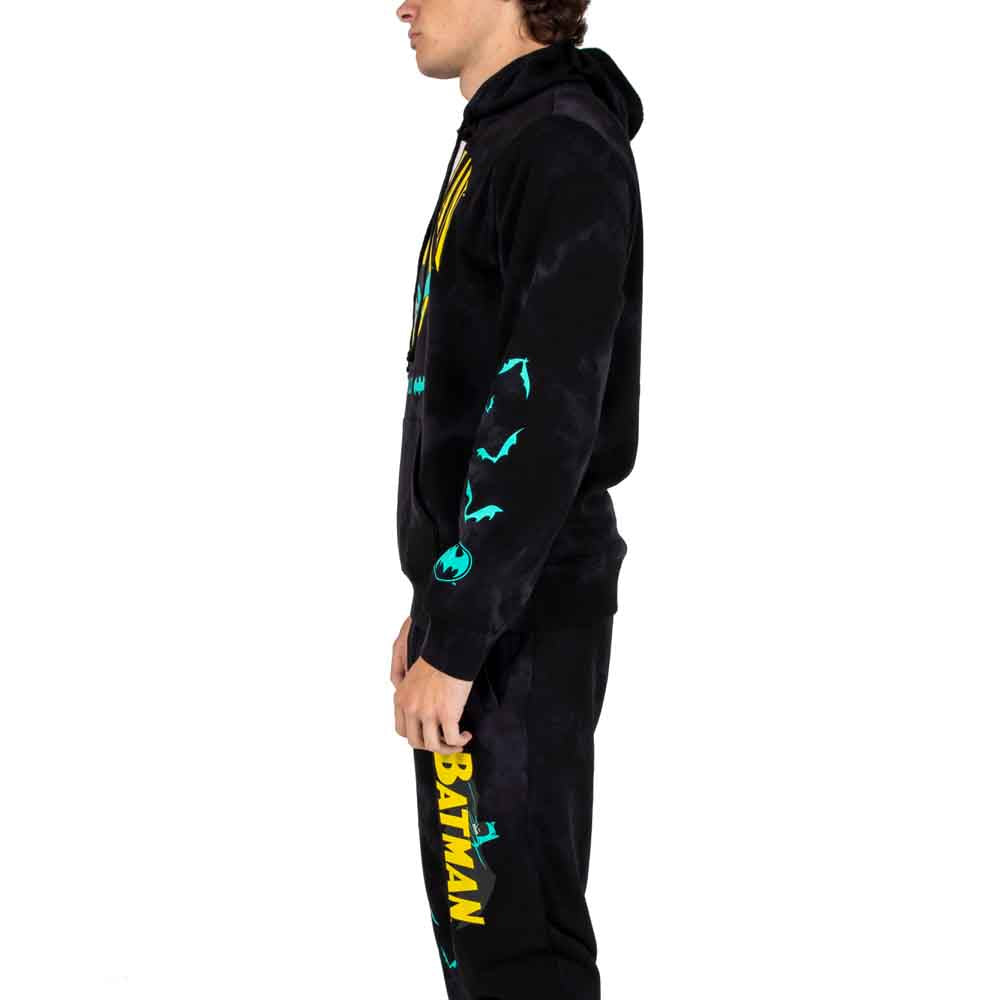 Batman (DC Comics) Acid Washed Hoodie & Joggers Set