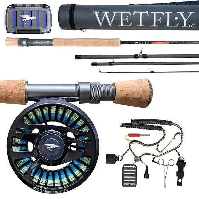 WETFLY Nitrolite SD Fly Fishing Combo 8WT 9FT