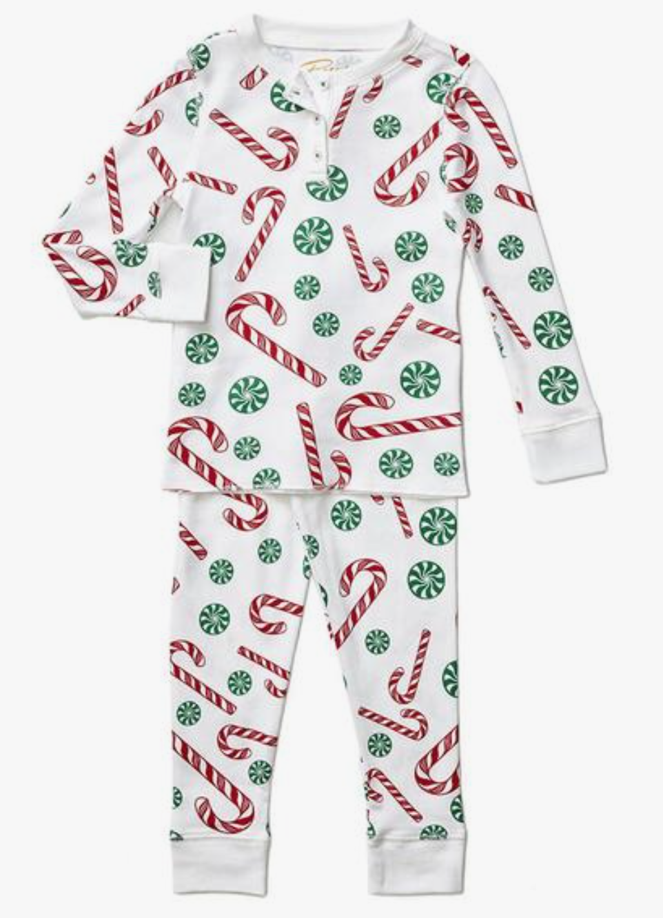Petidoux Candy Cane Pajamas