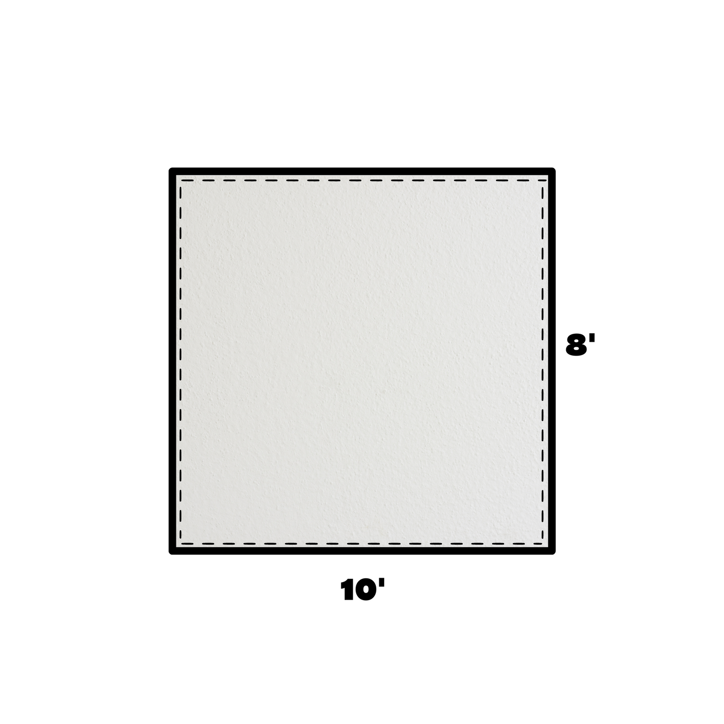 8x10 Universal Blockout Solid Sidewall