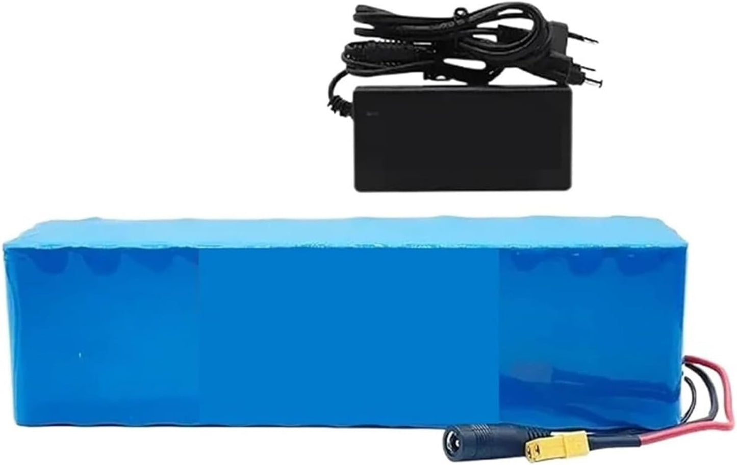 E-Bike Battery 48V 200Ah 2000W 13S3P 48V Lithium-Ion Battery for 54.6V E-Bike Electric Bicycle Scooter with BMS + 54.6V Adult Electric Bicycles,T Plug