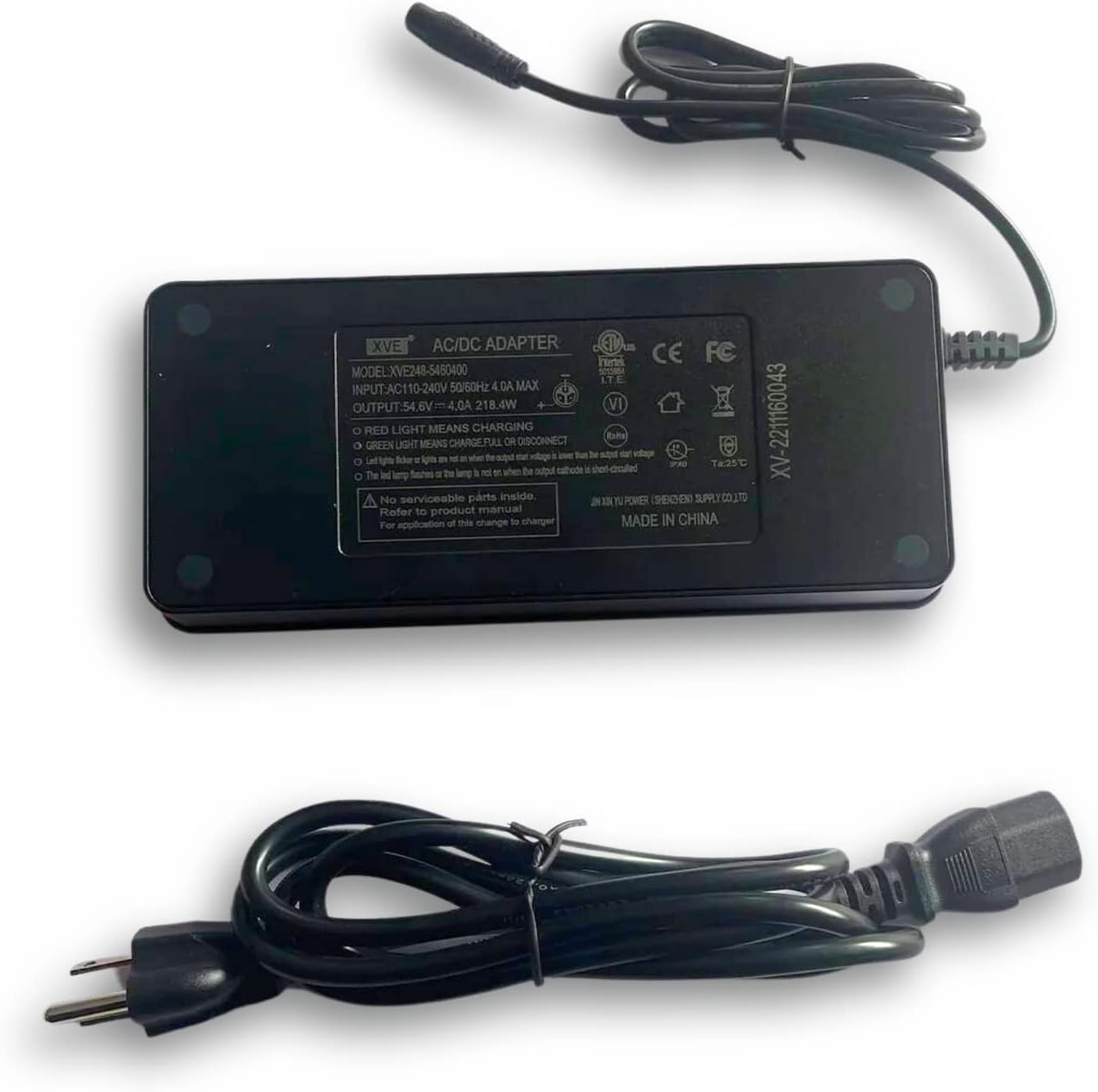 VELOWAVE Fast Charger for All Electric Bikes - 4.5A Double The Fast Charging Speed