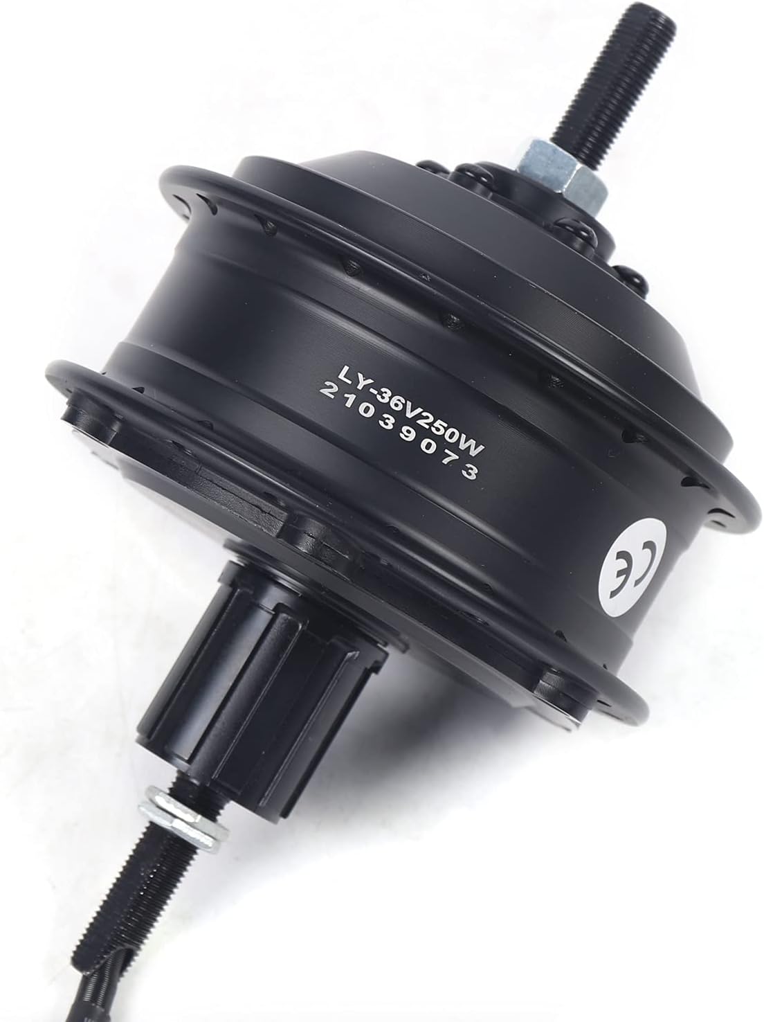 Waterproof Conversion Kit for Electric Bike Rear Wheel Bicycle Hub Motor Kit, Hub Motor 36V 250W Electric Bike Rear Wheel Drive Rear Cassette Freewheel Motor