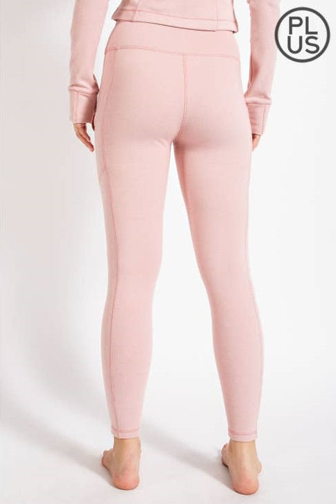 Jogger Set High Rise Pink