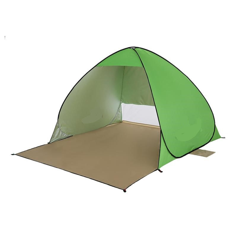 Automatic 2 Persons Pop Up Awning Tent, Pegs and Pouches Add Stability