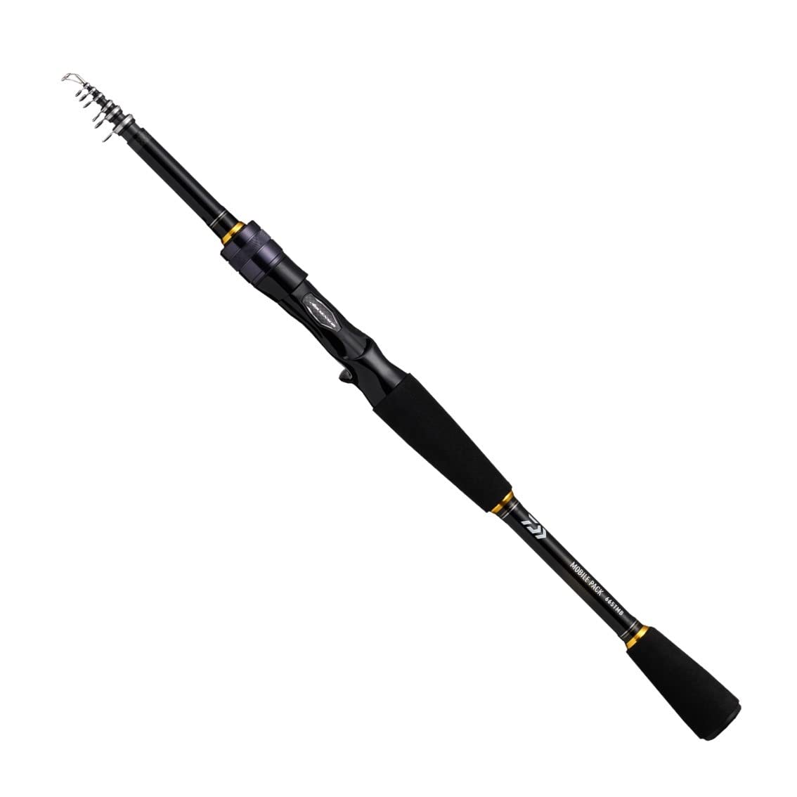 DAIWA Jigging Rod Mobile Pack 765TMB Q Black 2022 Model 5802918 Carbon Fiber