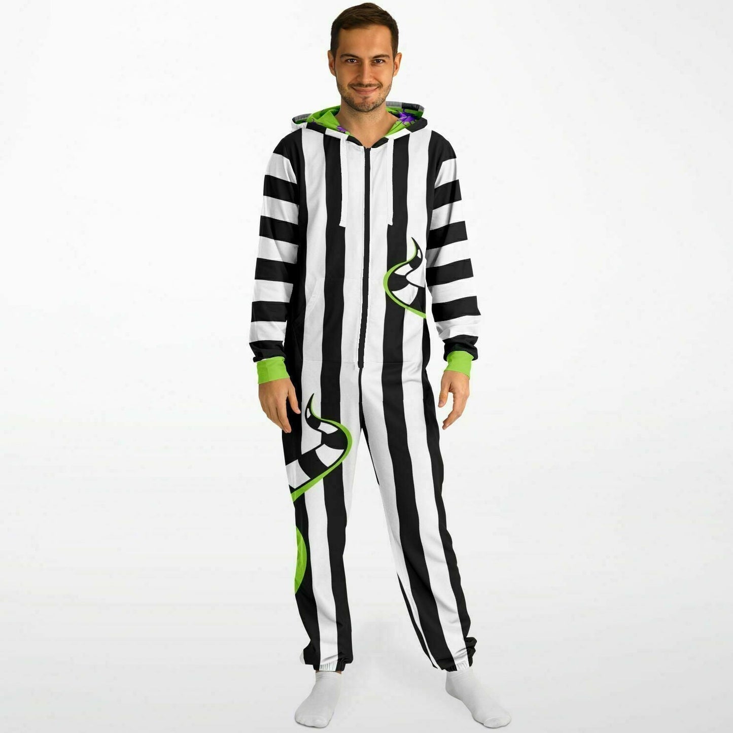 Beetlejuce & Sandworm Street Style Outfit | Horror Freak Jumpsuit