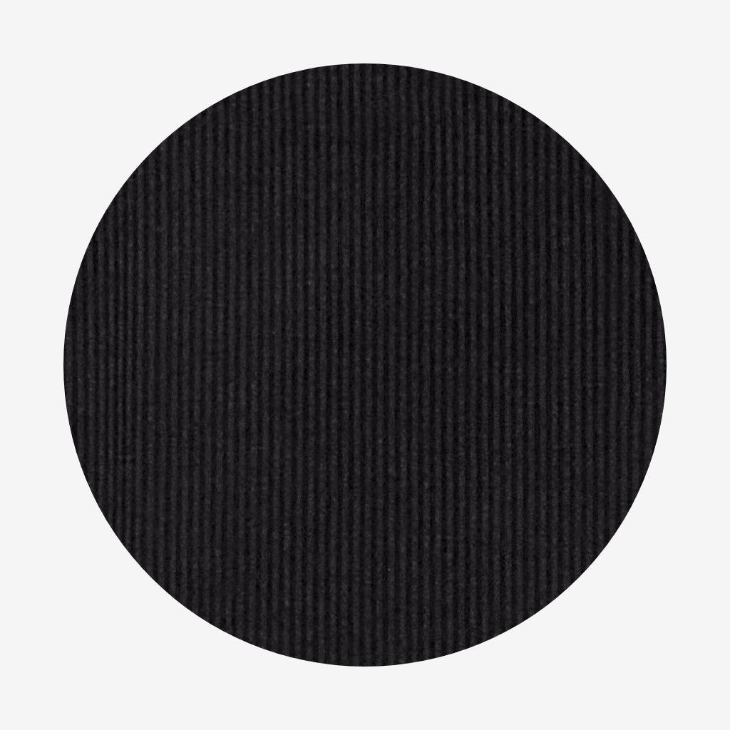 Black Ribbed Women’s Scoop Tee