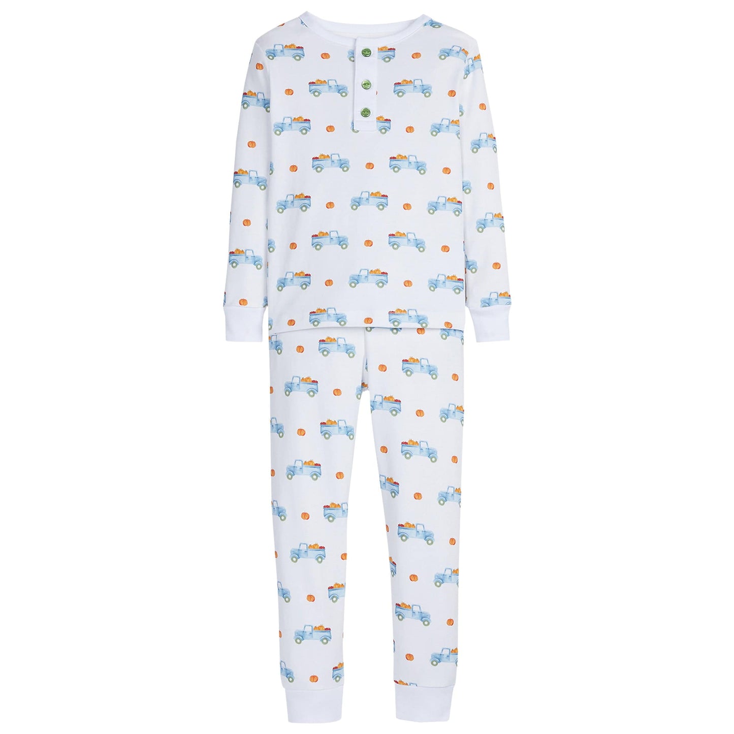 Boy Printed Jammies - Harvest Truck