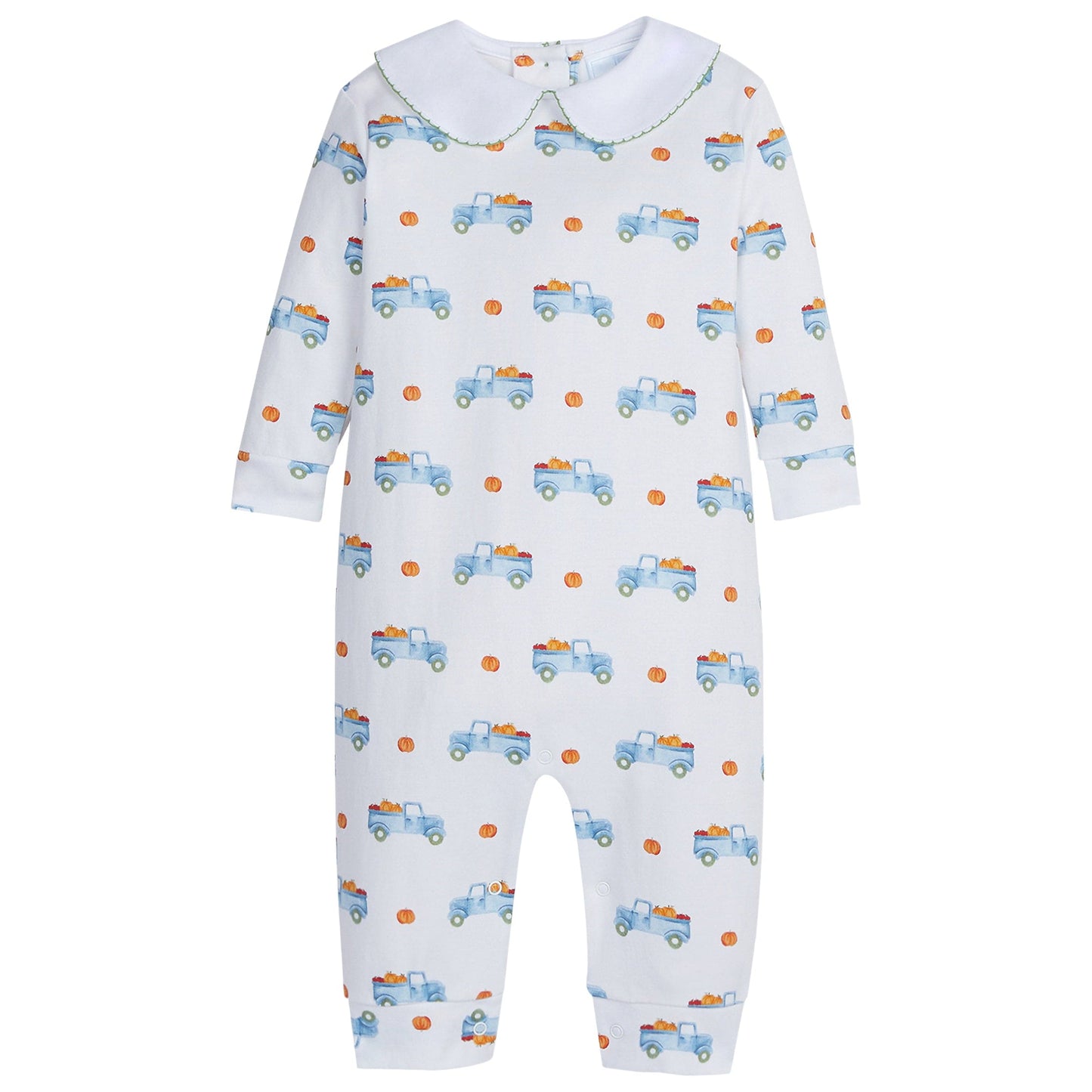 Printed Playsuit - Harvest Truck