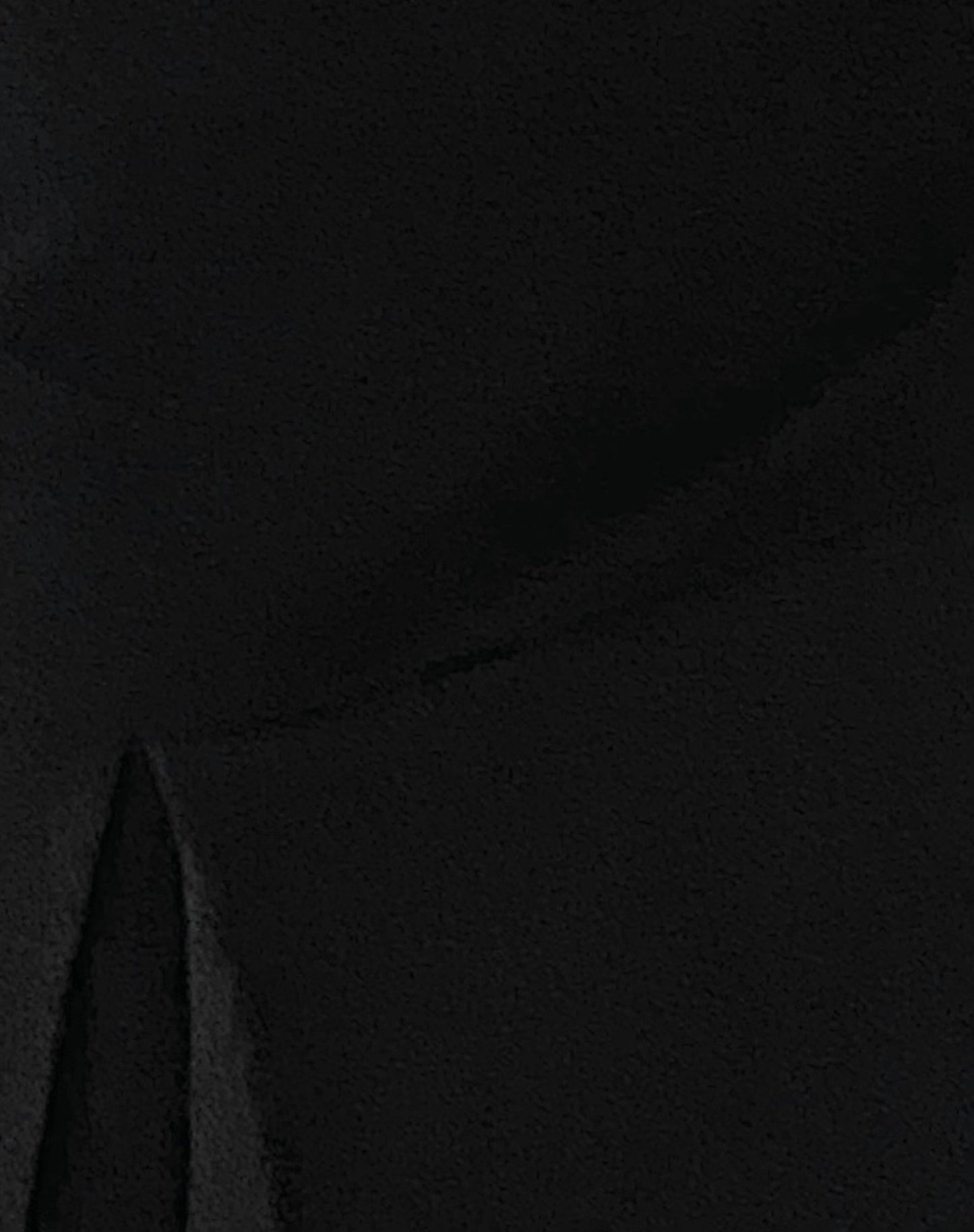 Istaka Mini Skirt in Black Tailoring