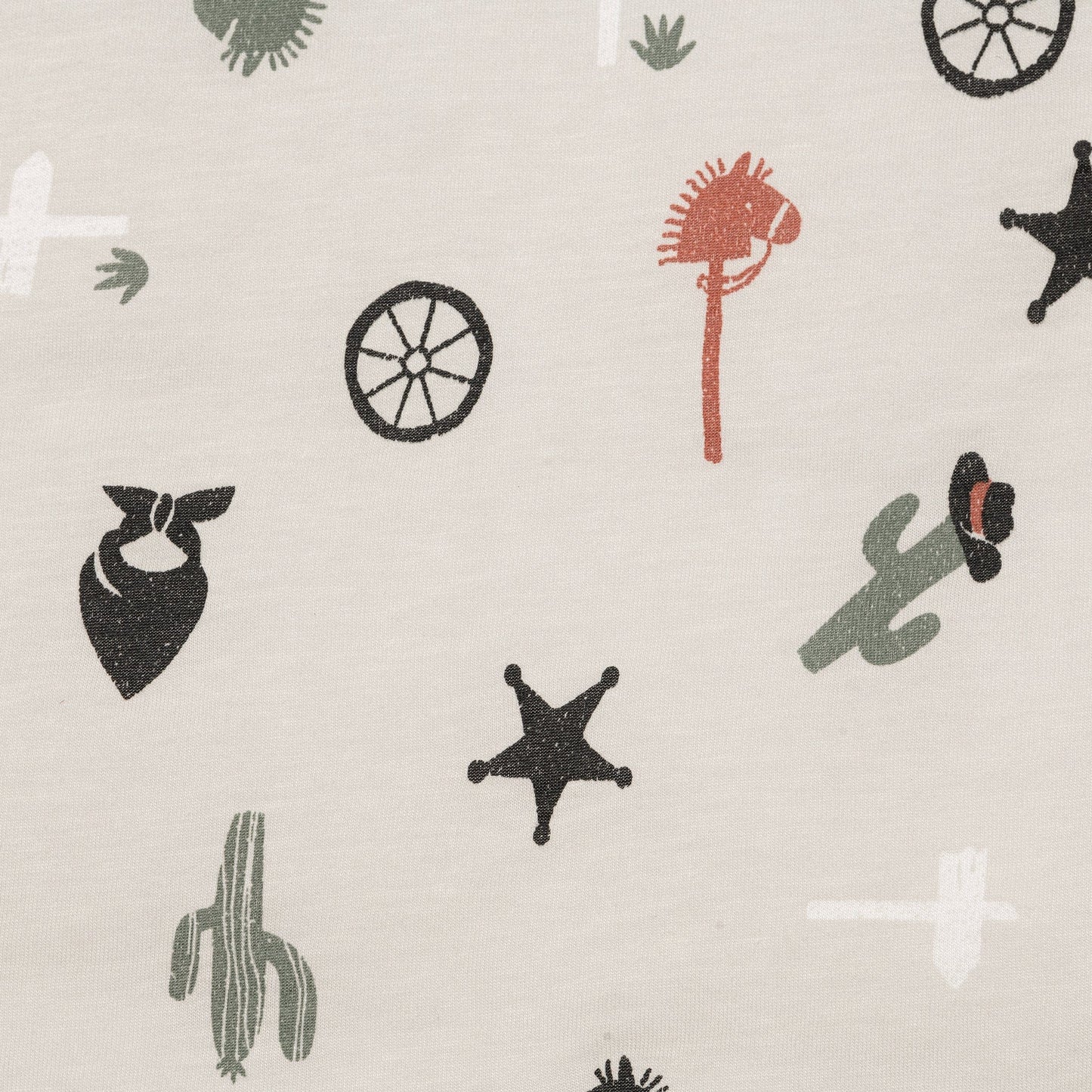 Bamboo pajama set - Cowboys