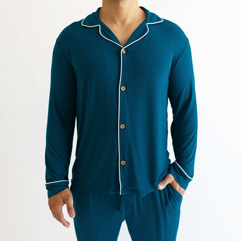 Sailor Blue Men's Relaxed Pant Luxe Loungewear