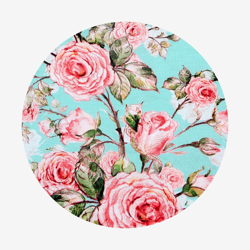 Spring Rose Classic Pajama Set