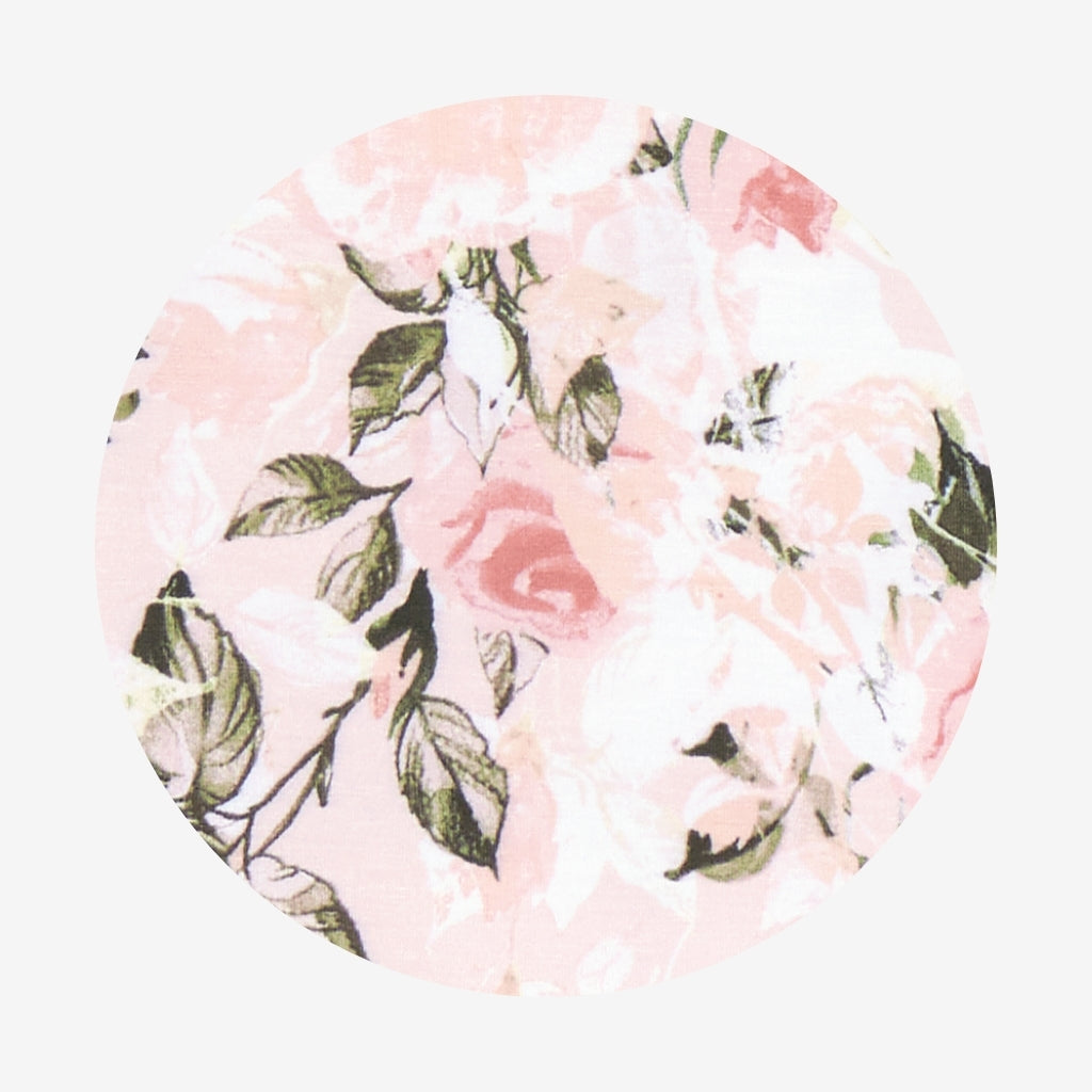 Vintage Pink Rose Classic Pajama Set