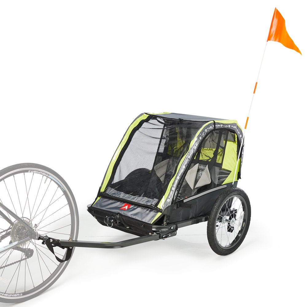 Allen Sports 2-Child Bicycle Trailer and Stroller, Model AS2