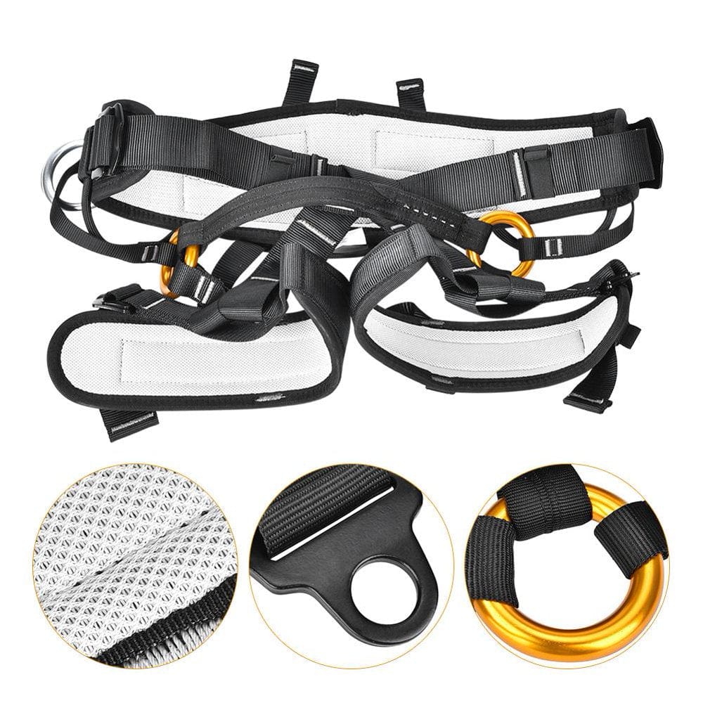 ANGGREK Outdoor Strength Ribbon Fall Protection Half Body Safety Harness for Climbing