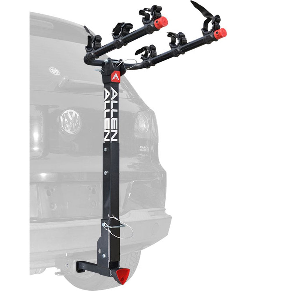 Allen Sports Deluxe Quick Install Locking 3-Bicycle Hitch Mounted Bike Rack Carrier, 532QR