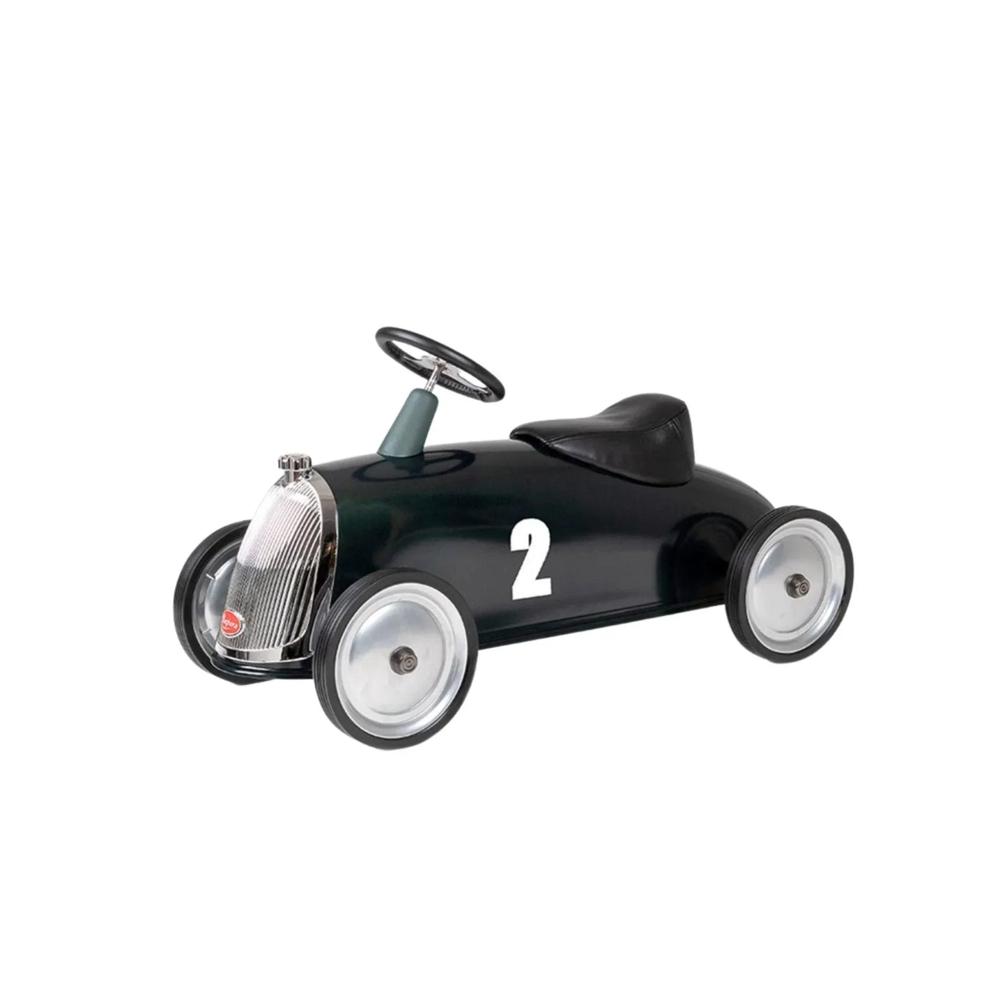 Black Gentleman Racer Rider Car