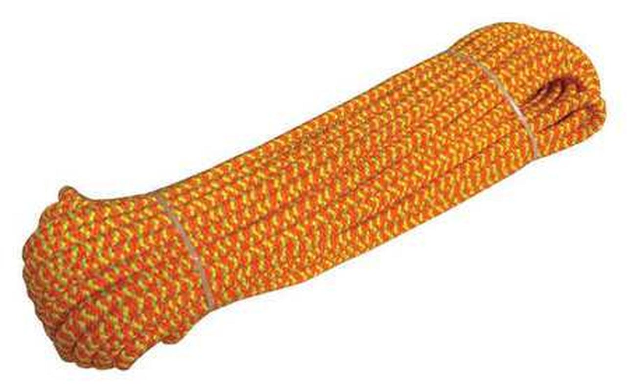 Climbing Rope,1/2 in X 120 Ft,16 Strand