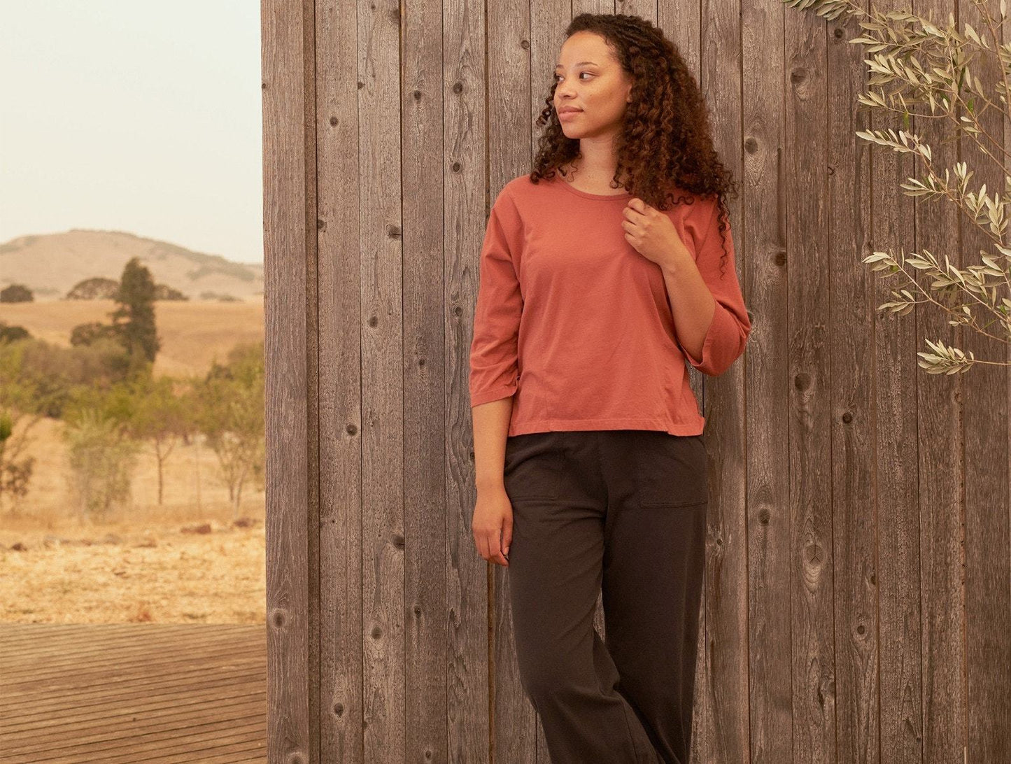 Solstice Wide Leg Crop Pants