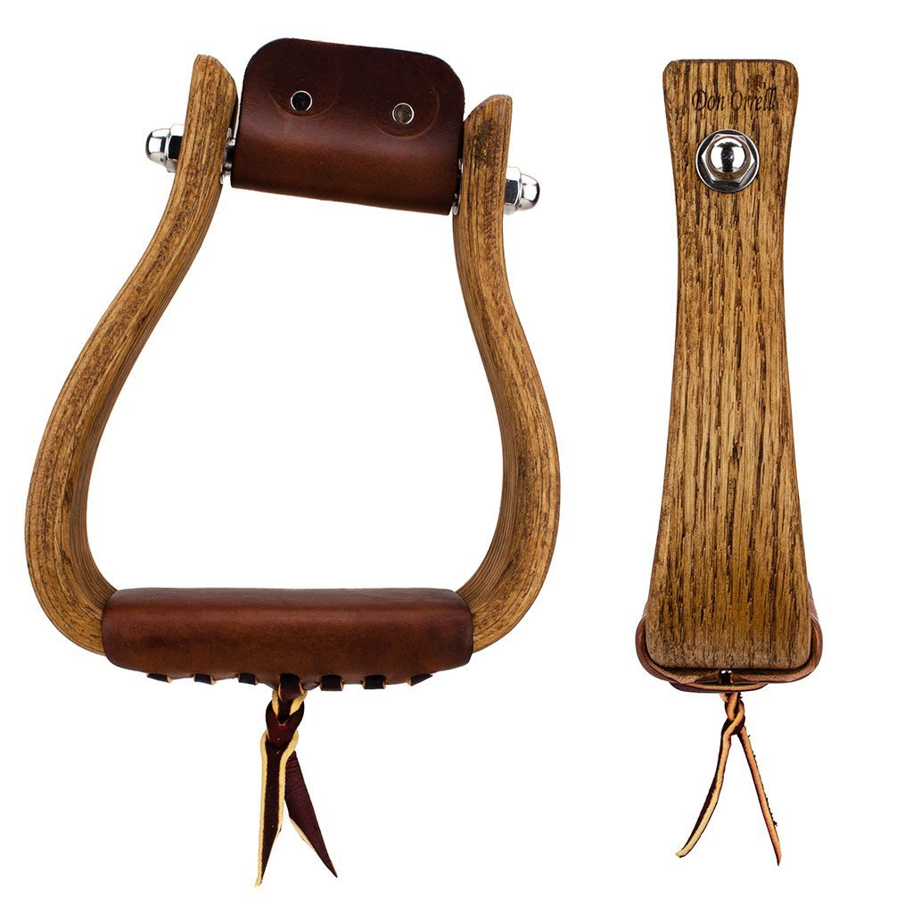 Don Orrell 2" Angled Flat Bottom Stirrups
