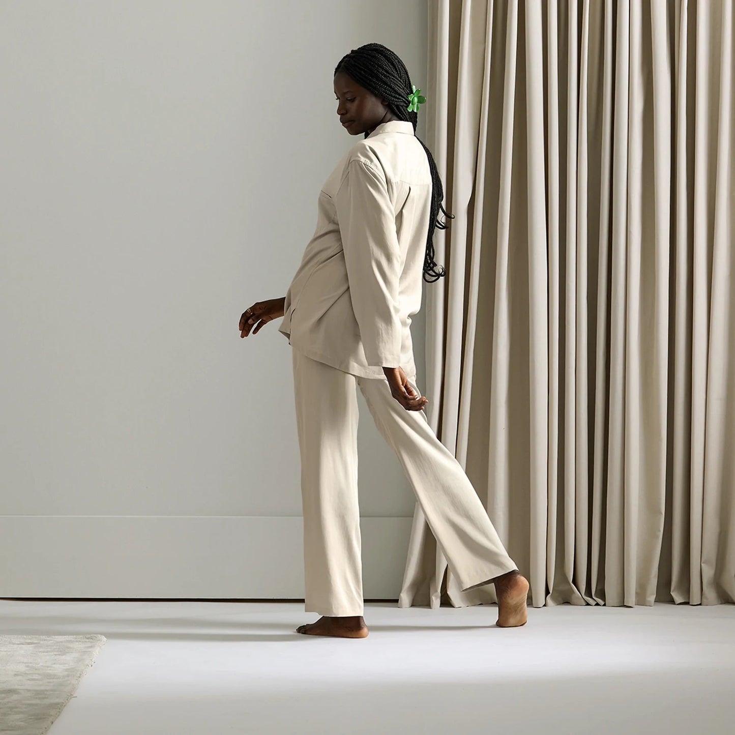 Fine Slumber Eucalyptus Pajama Pants Lounge + Pajama Bottoms Sijo L Champagne