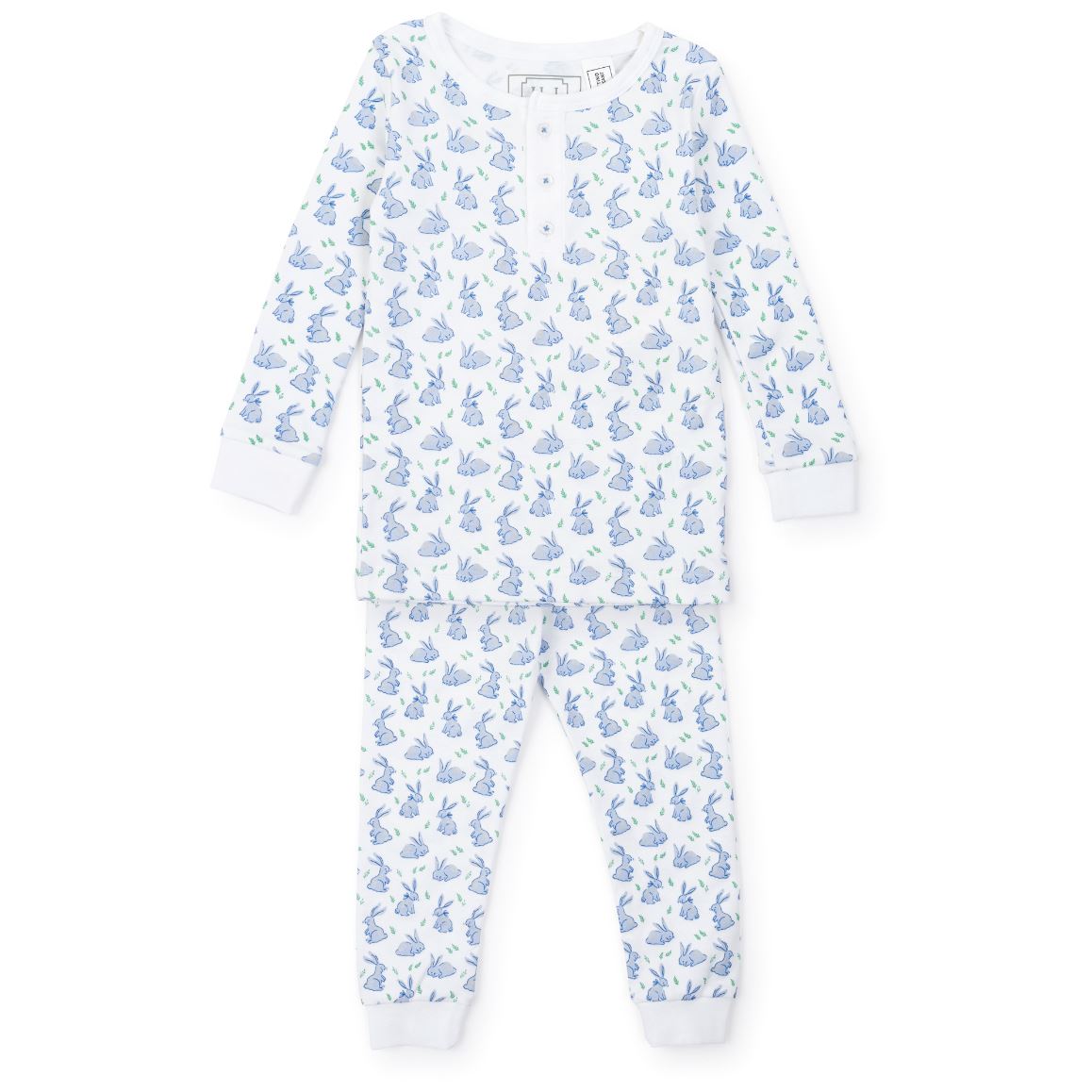 Jack Pajama Set - Bunny Hop Blue