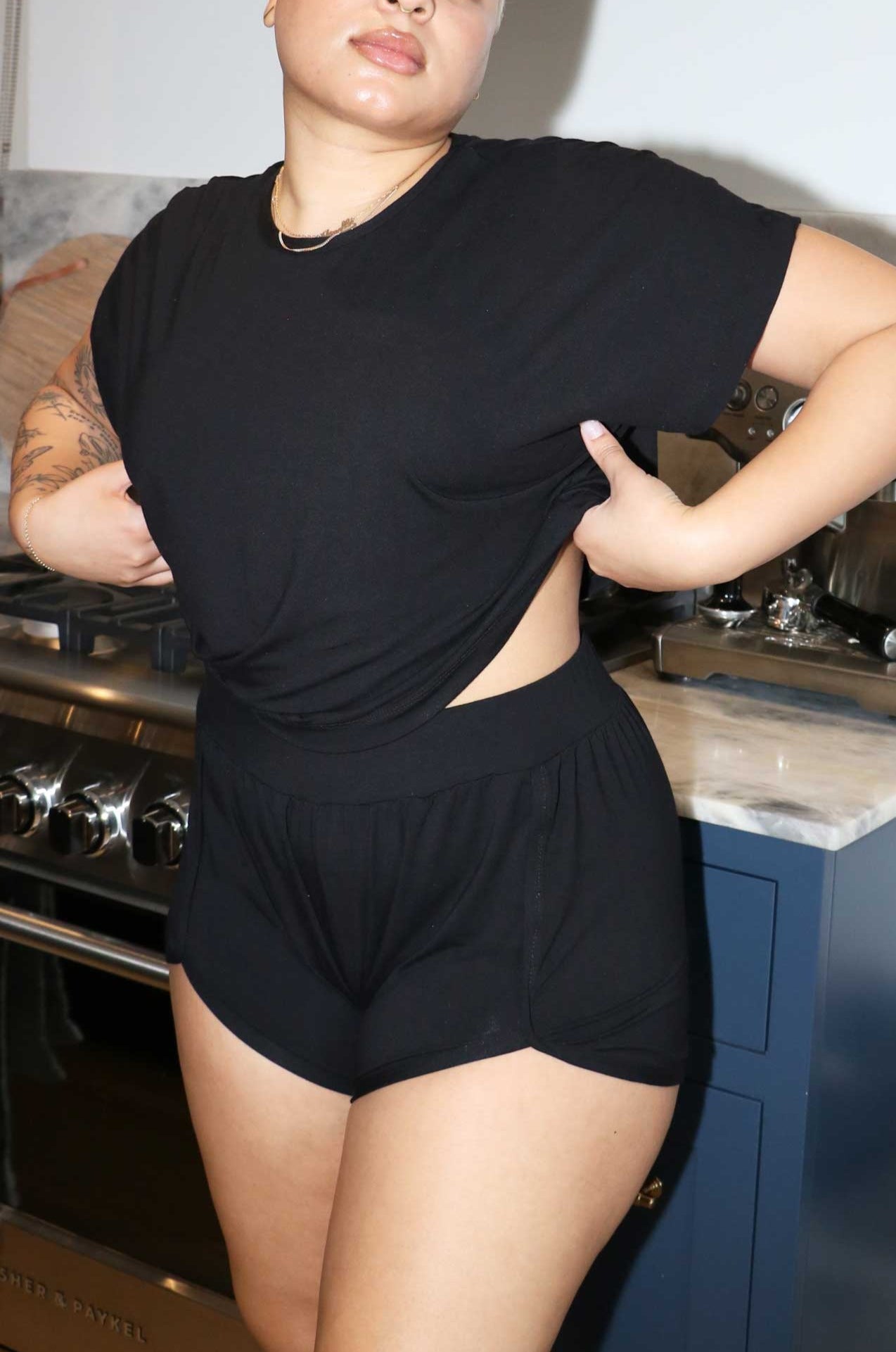 Mila Bamboo Shorts Lounge + Pajama Bottoms Mary Young