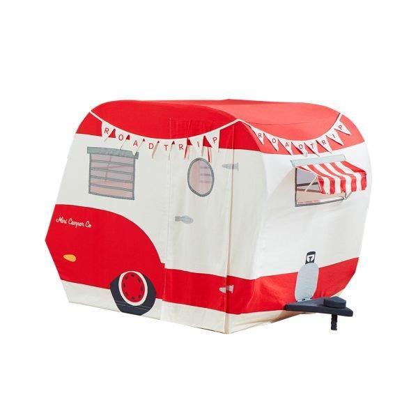 Red Road Trip Camper Playhouse for Kids
