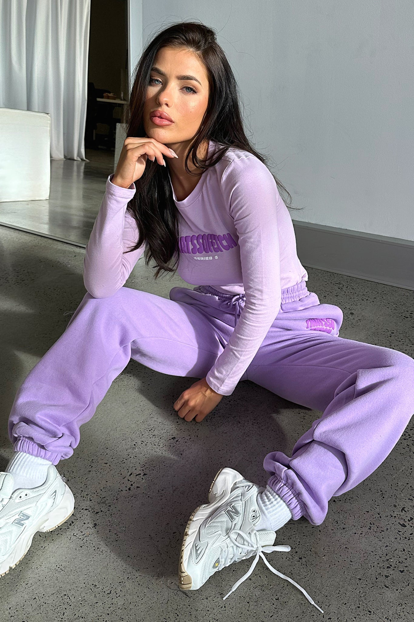 Series 5 Long Sleeve Tee - Lilac
