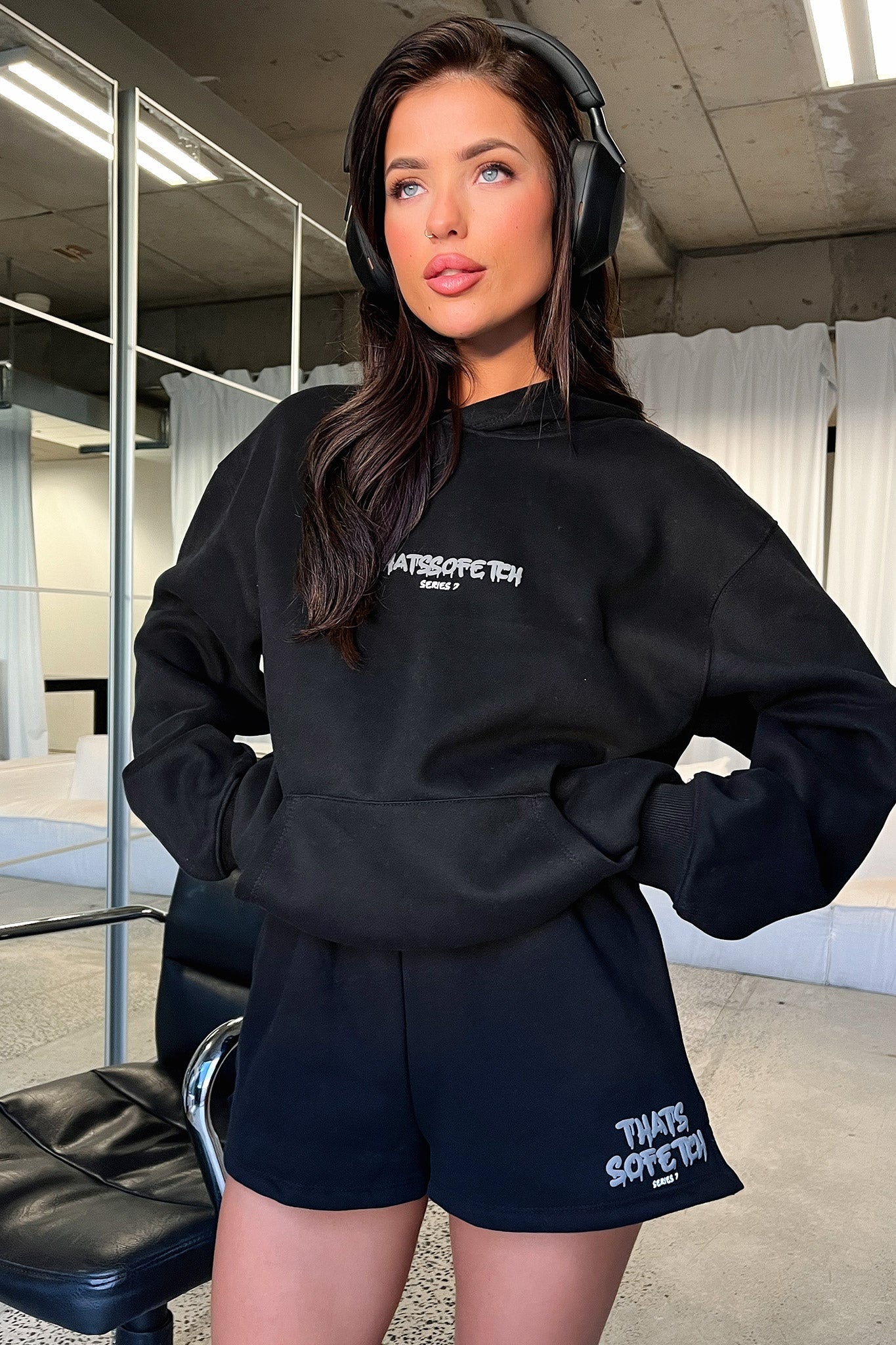 Series 7 Hoodie - Black