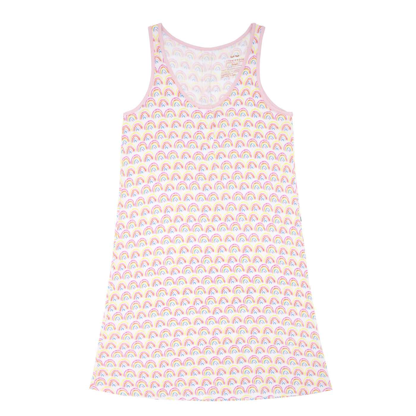 Pastel Rainbows Women's Tank Nightgown