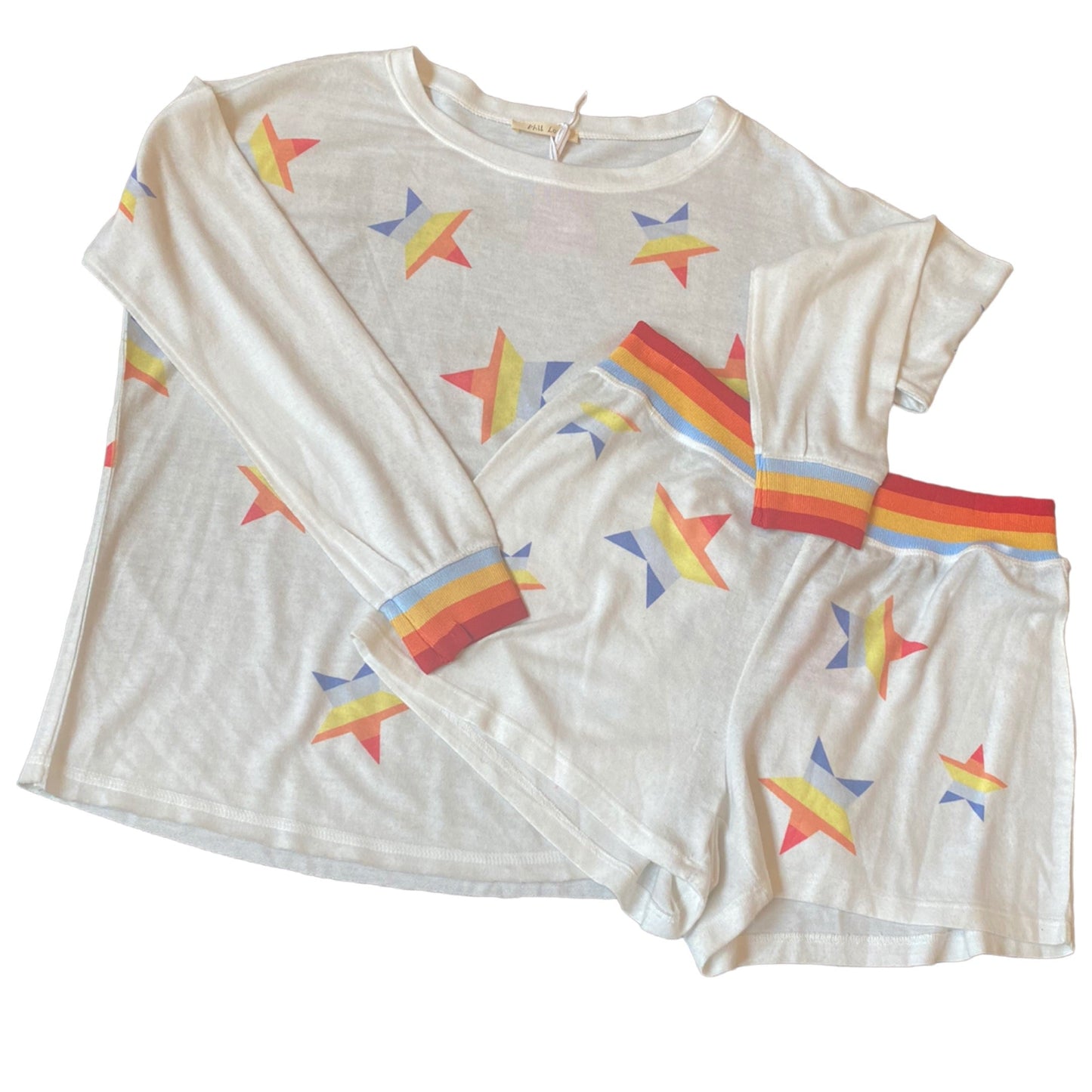 Phil Love Rainbow Lounge Short Set