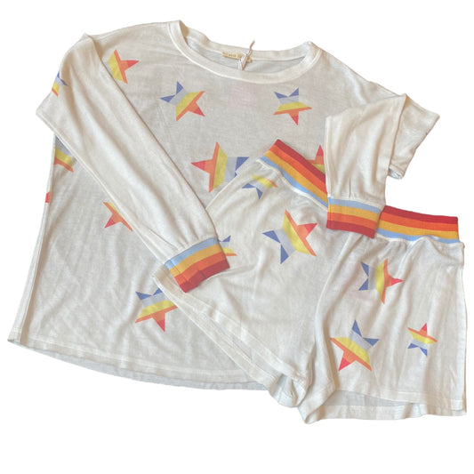 Phil Love Rainbow Lounge Short Set