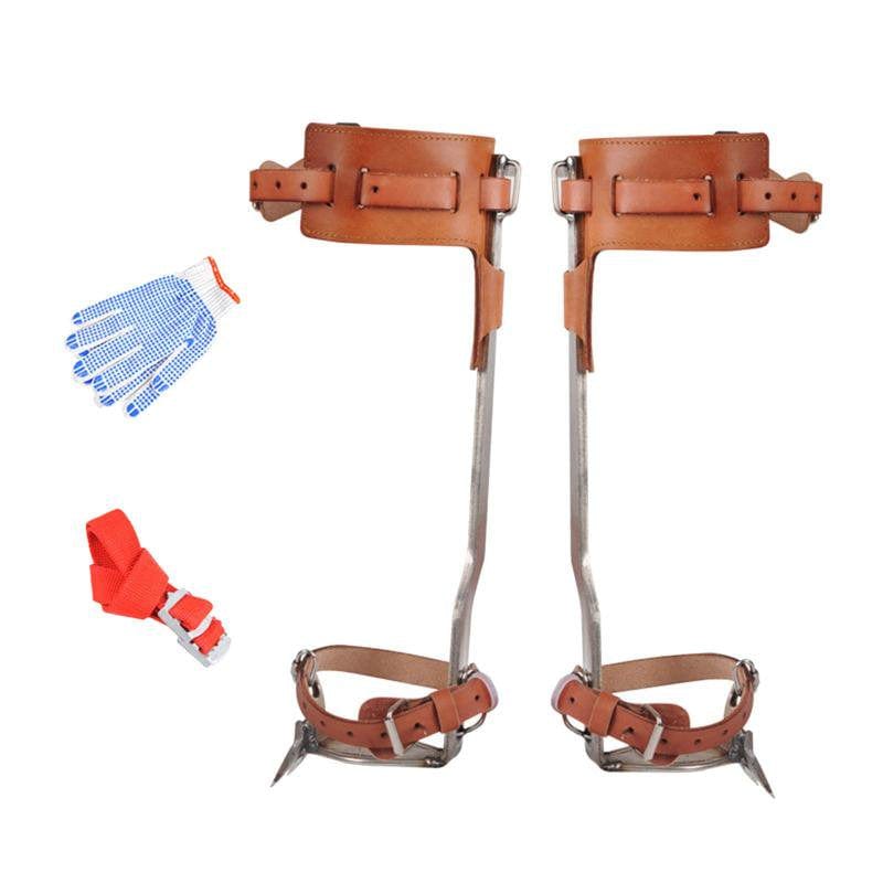 1/2Gears Tree Climbing Spike Set with Safety Belt for Camping Accessories Full