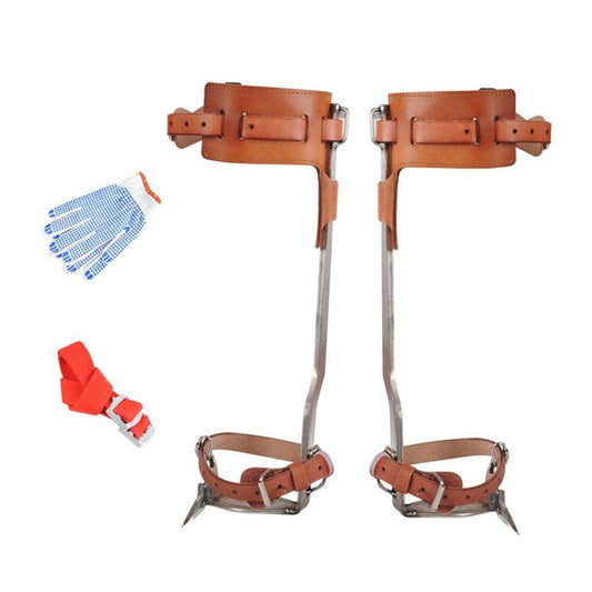 1/2Gears Tree Climbing Spike Set with Safety Belt for Camping Accessories Full