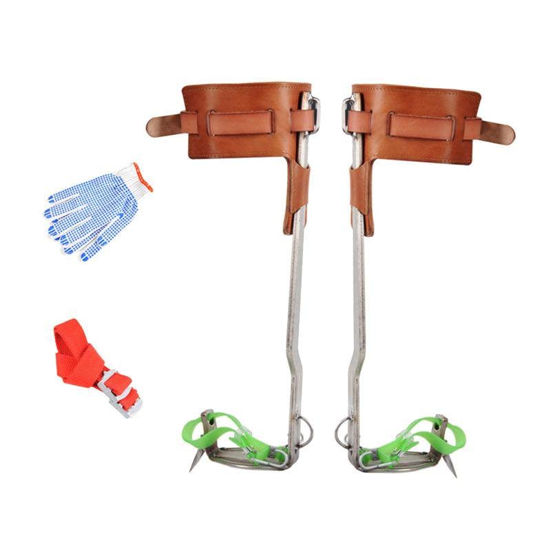 1/2Gears Tree Climbing Spike Set with Safety Belt for Camping Accessories Full