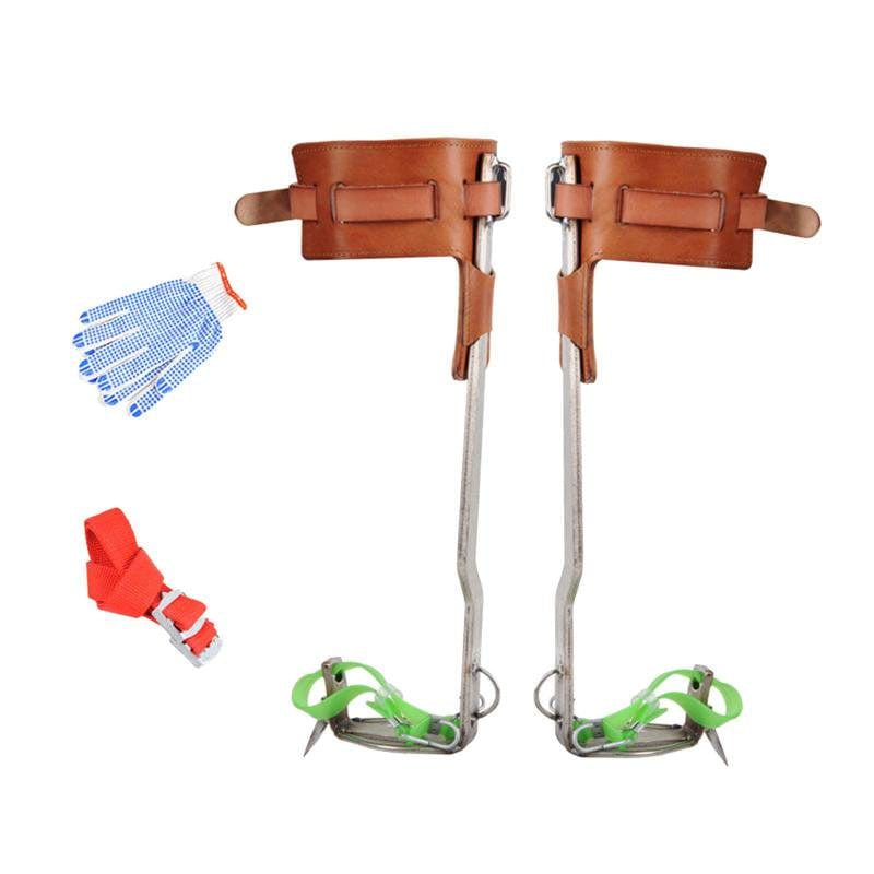 1/2Gears Tree Climbing Spike Set with Safety Belt for Camping Accessories Full