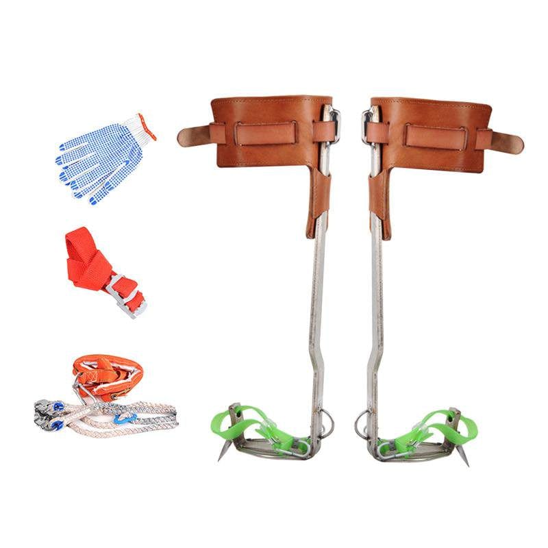 1/2Gears Tree Climbing Spike Set with Safety Belt for Camping Accessories Full