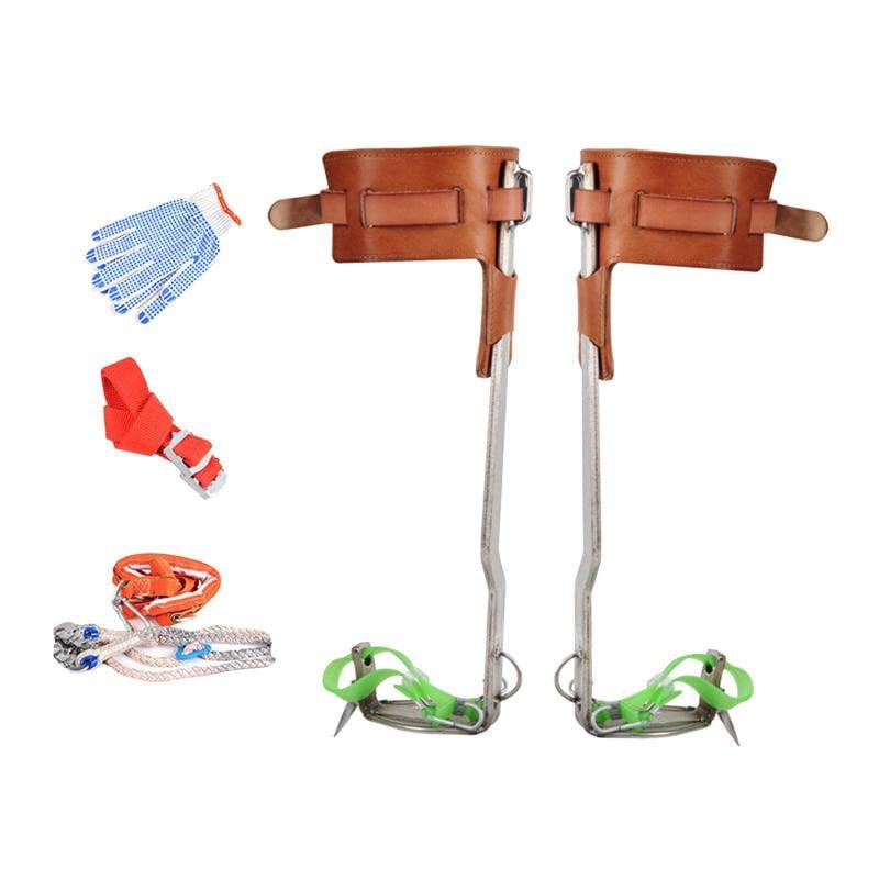 1/2Gears Tree Climbing Spike Set with Safety Belt for Camping Accessories Full
