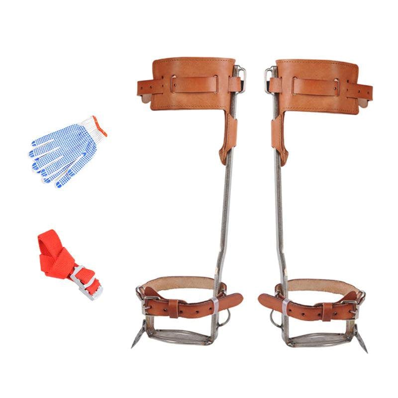 1/2Gears Tree Climbing Spike Set with Safety Belt for Camping Accessories Full