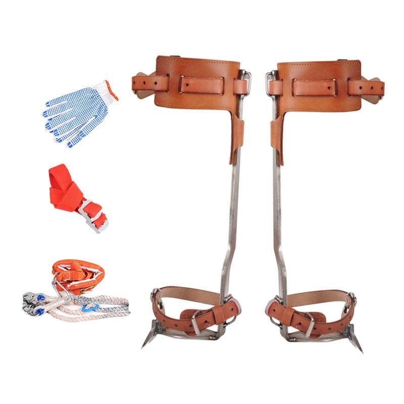 1/2Gears Tree Climbing Spike Set with Safety Belt for Camping Accessories Full