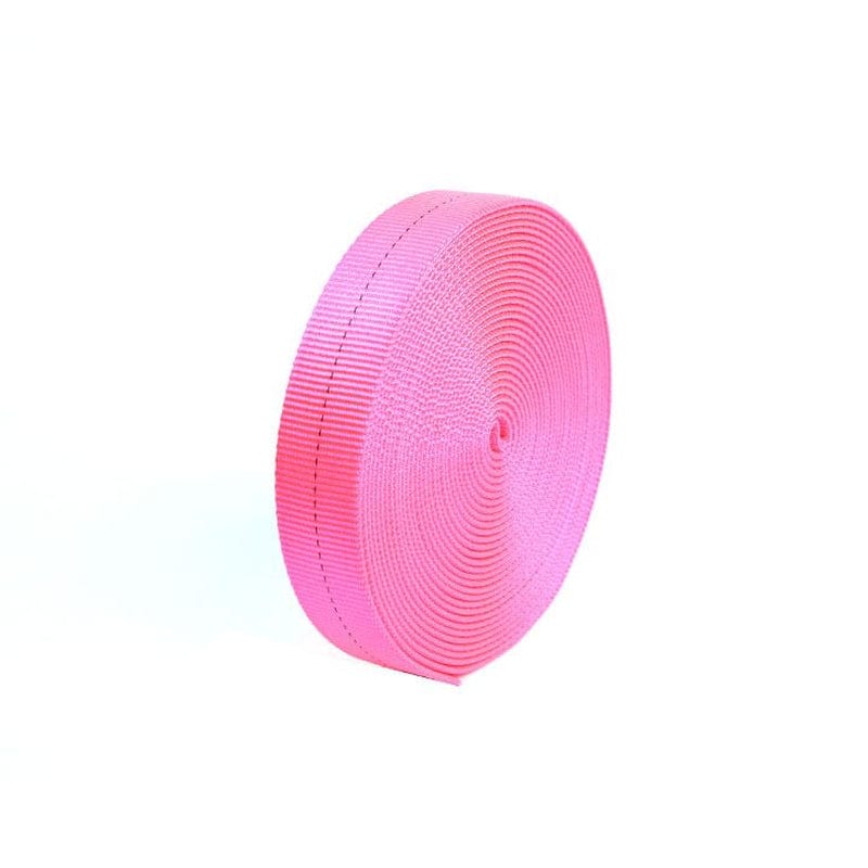 1" Green Nylon Tubular Webbing - 300 Feet