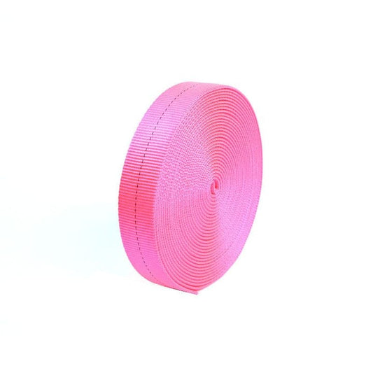 1" Green Nylon Tubular Webbing - 300 Feet