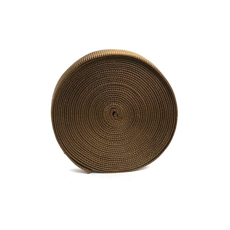 1" Green Nylon Tubular Webbing - 300 Feet