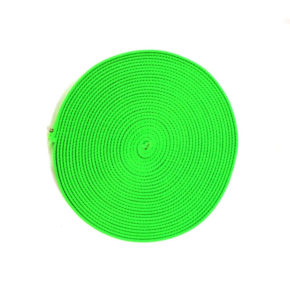 1" Green Nylon Tubular Webbing - 300 Feet