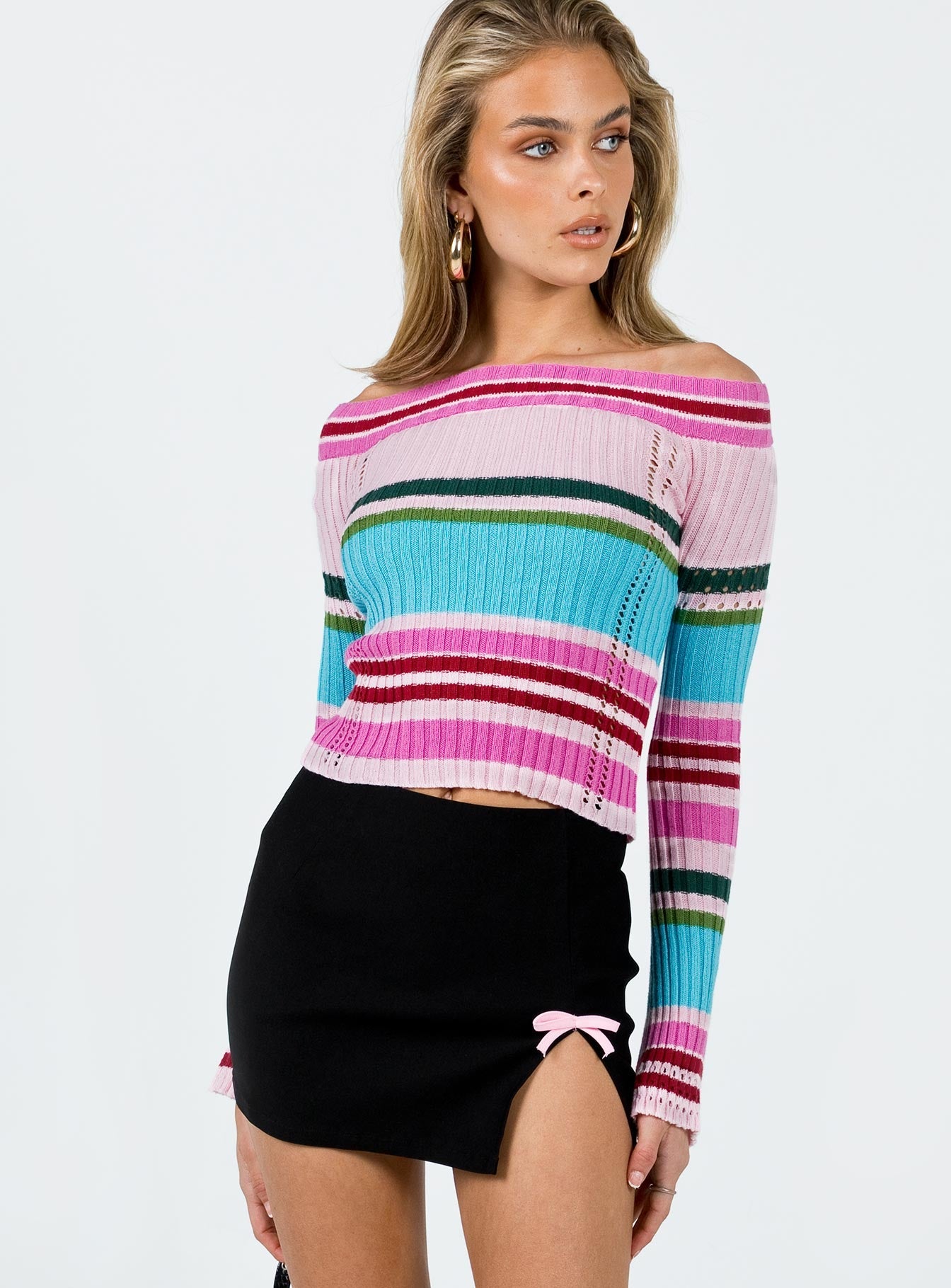 Motel Wei Skirt Black