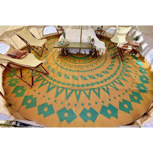 16' (5M) Boho Bell Tent Floor Matting Cover