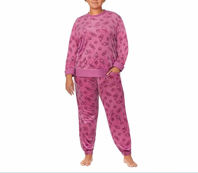 Character Ladies' Fleece 2-piece Pajamas